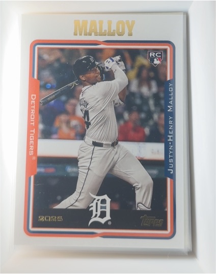 2025 Topps Archives #245 Justyn-Henry Malloy — front