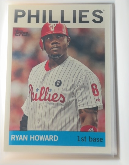 2025 Topps Archives #41 Ryan Howard Philadelphia Phillies — front