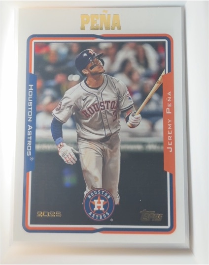 2025 Topps Archives #250 Jeremy Pena — front