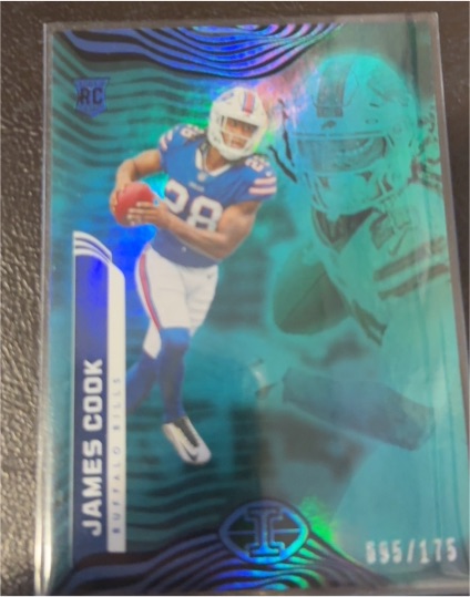 2022 Panini Illusions #11 James Cook — front