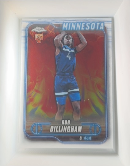 2024-25 Topps Chrome #165 Rob Dillingham — front