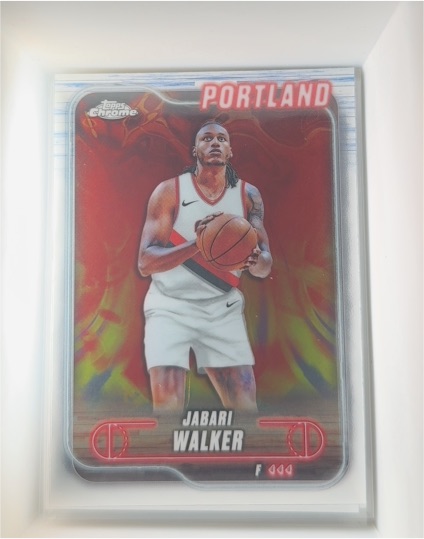 2024-25 Topps Chrome #67 Jabari Walker — front