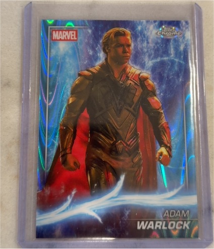 2025 Topps Chrome Marvel Studios #149 Adam Warlock — front