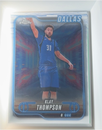 2024-25 Topps Chrome #178 Klay Thompson — front