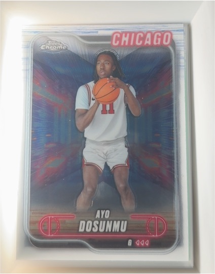 2024-25 Topps Chrome #58 Ayo Dosunmu — front