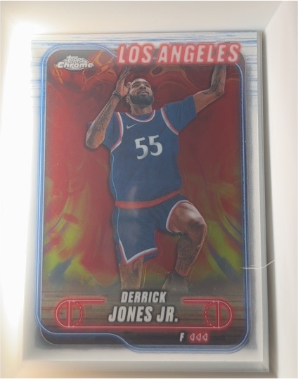 2024-25 Topps Chrome #3 Derrick Jones Jr. — front