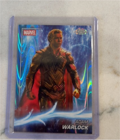 2025 Topps Chrome Marvel Studios #149 Adam Warlock — front