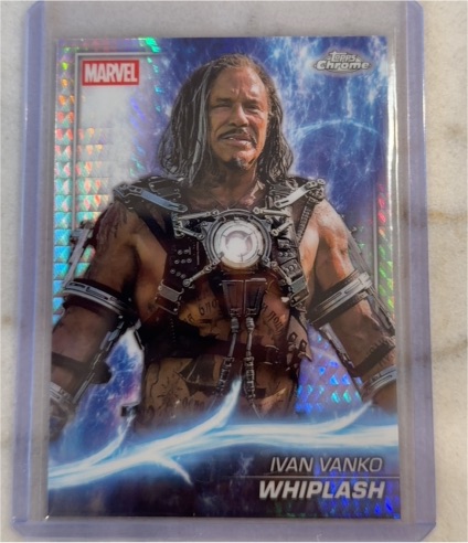 2025 Topps Chrome Marvel Studios #8 Ivan Vanko Whiplash — front