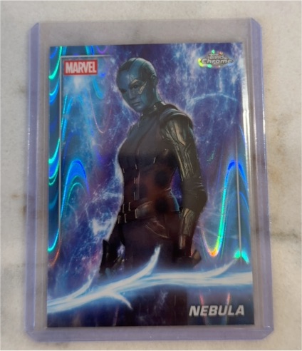 2025 Topps Chrome Marvel Studios #45 Nebula — front