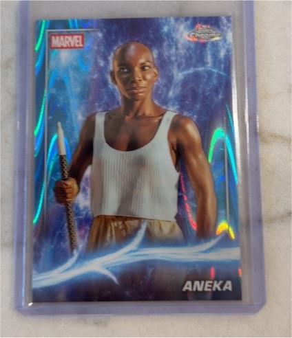 2025 Topps Chrome Marvel Studios #145 Aneka — front