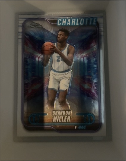 2024-25 Topps Chrome #61 Brandon Miller — front