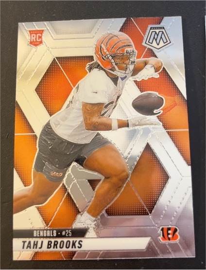 2025 Panini Mosaic #400 Tahj Brooks — front