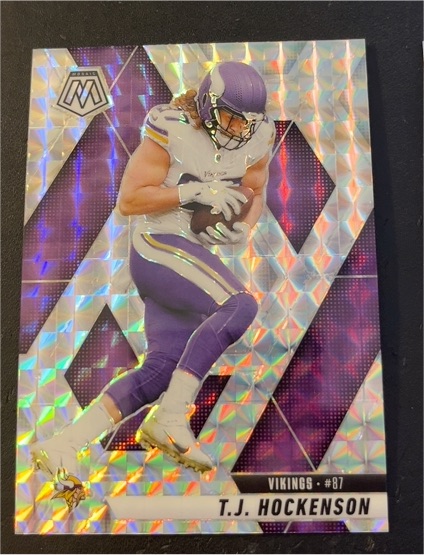 2025 Panini Mosaic #117 T.J. Hockenson — front