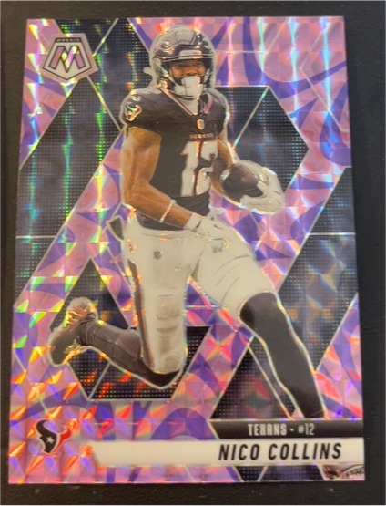 2025 Panini Mosaic #245 Nico Collins — front