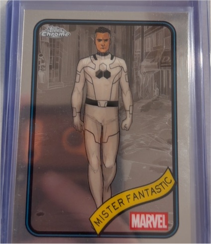 2025 Topps Chrome Marvel #89 Mister Fantastic — front