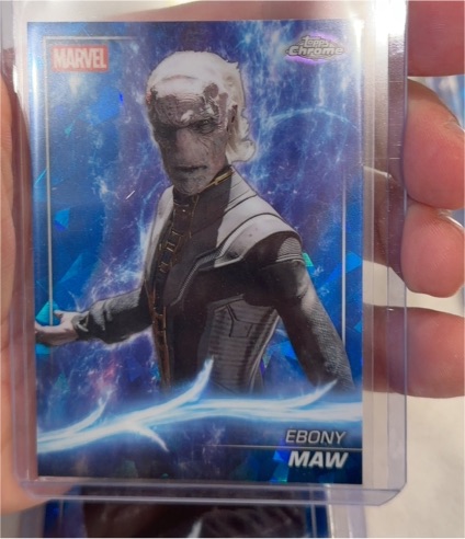 2025 Topps Chrome Marvel Studios #88 Ebony Maw — front