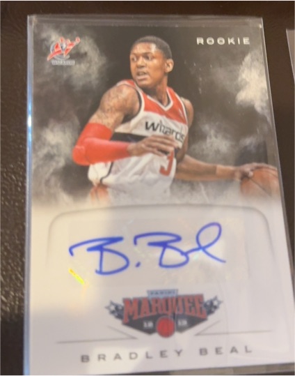 2012-13 Panini Marquee #7 Bradley Beal Rookie Signatures — front