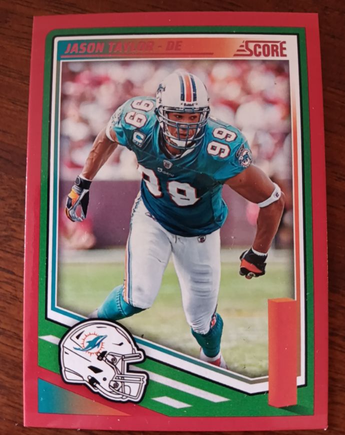 2025 Panini Score #175 Jason Taylor — front