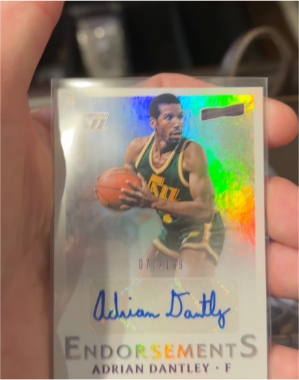2016/17 Panini Aficionado Endorsements #030 Adrian Dantley — front