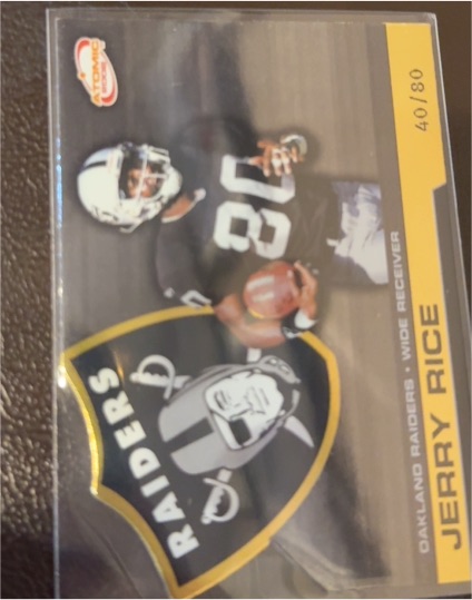2002 Pacific Atomic #40 Jerry Rice — front