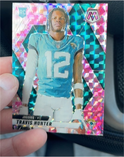 2025 Panini Mosaic #279 Travis Hunter — front