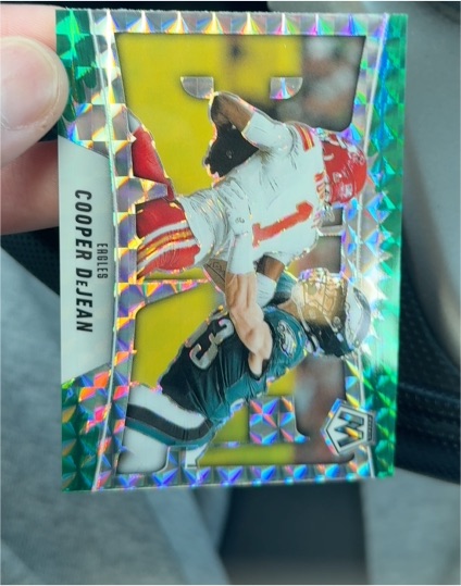 2025 Panini Mosaic #9 Cooper DeJean — front