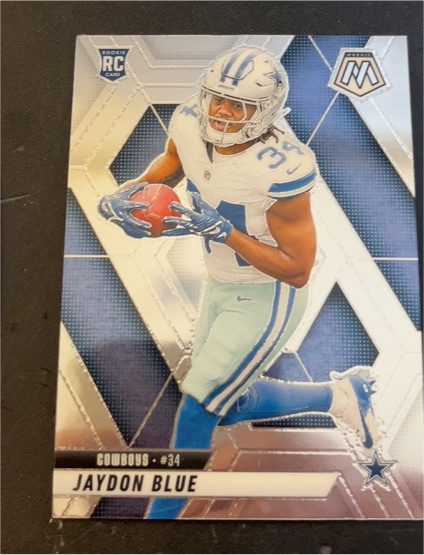 2025 Panini Mosaic #320 Jaydon Blue — front