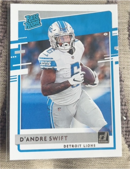 2020 Donruss #309 D'Andre Swift — front