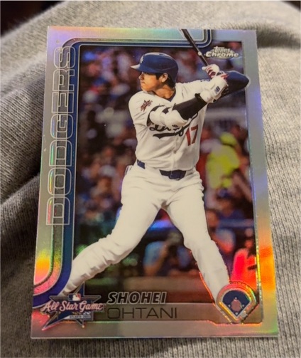2025 Topps Chrome Update Series #ASG-1 Shohei Ohtani — front