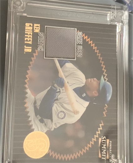 1996 Pinnacle Summit #86 Ken Griffey Jr. — front