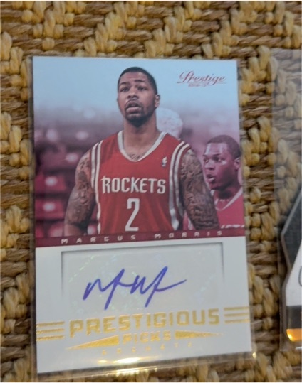 2012-13 Panini Prestige Prestigious Picks #13 Marcus Morris — front