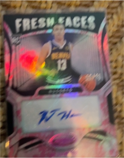 2024-25 Panini Prizm Fresh Faces #FF-NW Nate Williams — front