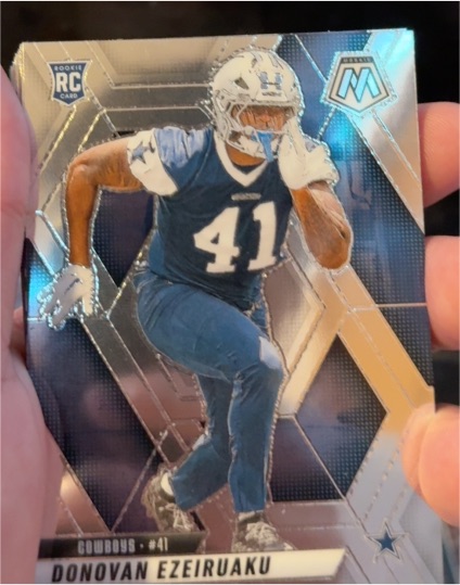 2025 Panini Mosaic #337 Donovan Ezeiruaku — front