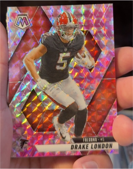 2025 Panini Mosaic #250 Drake London — front