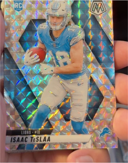 2025 Panini Mosaic #RC Isaac TeSlaa — front