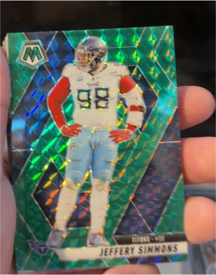 2025 Panini Mosaic #81 Jeffery Simmons — front