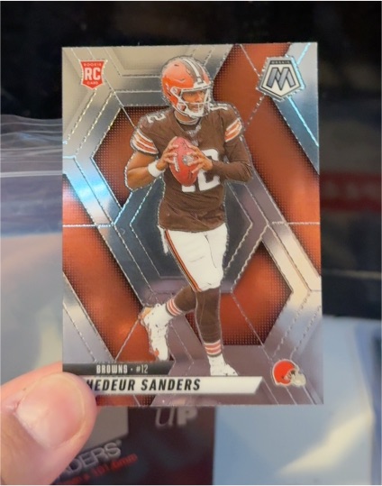 2025 Panini Mosaic #302 Shedeur Sanders — front