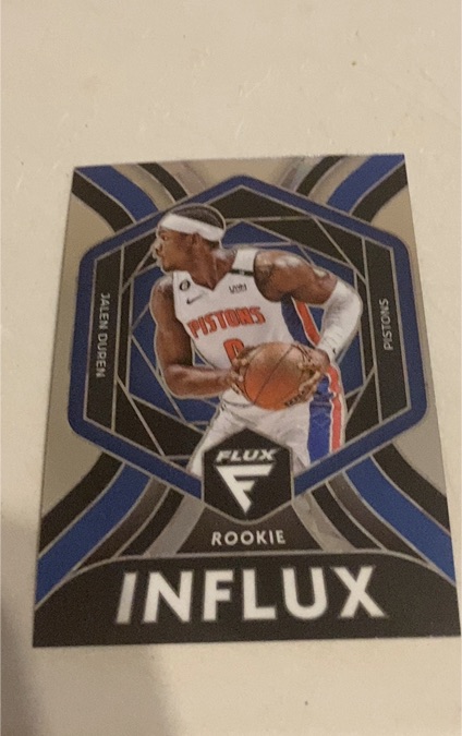 2022-23 Panini Flux #20 Jalen Duren — front