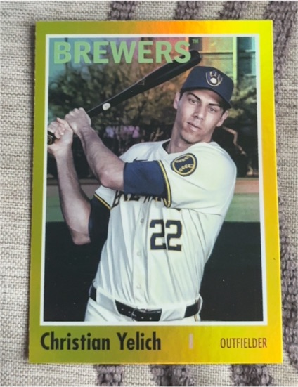 2024 Topps Archives Retro 1970 Topps #148 Christian Yelich — front