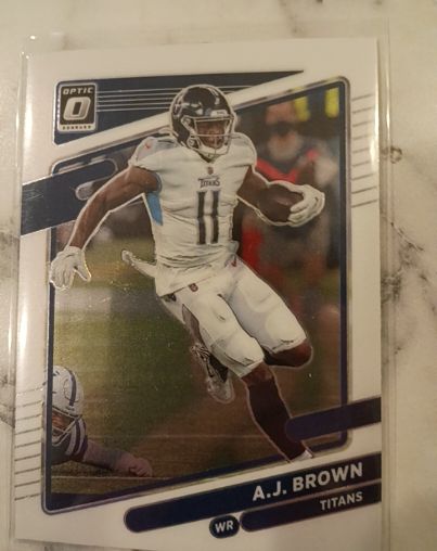 2021 Donruss Optic #121 A.J. Brown — front