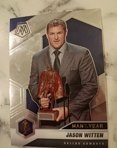 2021 Panini Mosaic #273 Jason Witten Man of the Year — front
