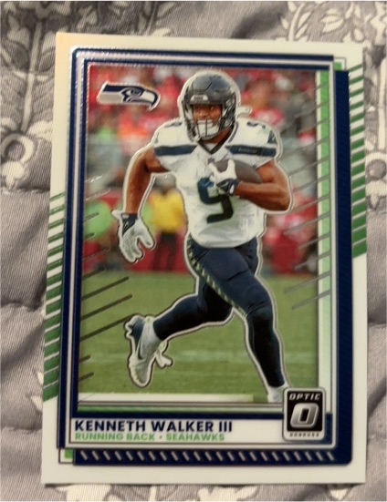 2025 Panini Donruss Optic #9 Kenneth Walker III — front