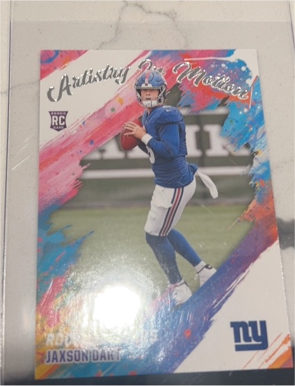 2025 Panini Rookies & Stars #16 Jaxson Dart Artistry In Motion — front