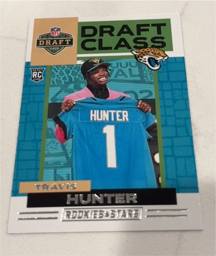 2025 Panini Rookies & Stars #7 Travis Hunter Draft Class — front