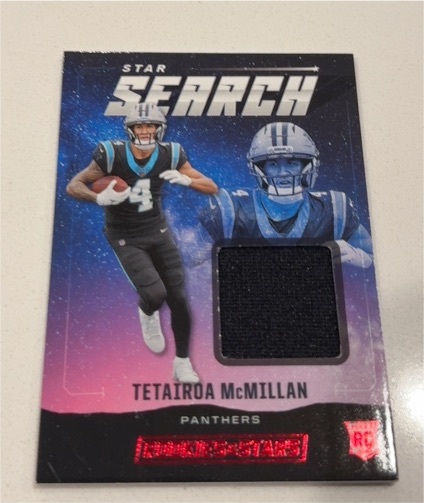 2025 Panini Rookies & Stars #SS-TMN Tetairoa McMillan — front