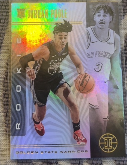 2019-20 Panini Illusions #170 Jordan Poole — front