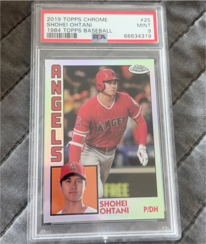 2019 Topps Chrome 1984 Topps #25 Shohei Ohtani — front