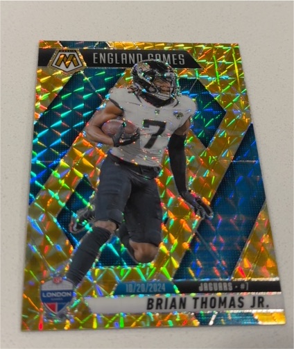 2025 Panini Mosaic #256 Brian Thomas Jr. — front