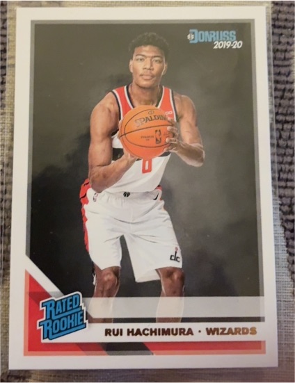 2019-20 Donruss #208 Rui Hachimura — front
