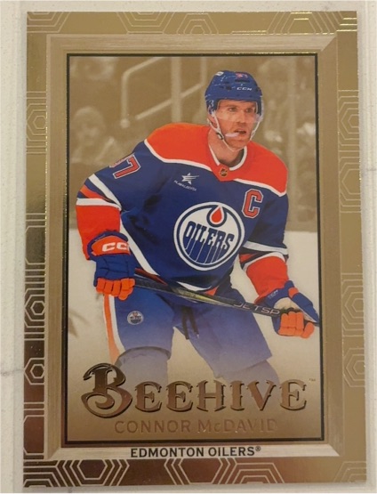 2024-25 Upper Deck Extended Beehive #BH-6 Connor McDavid — front